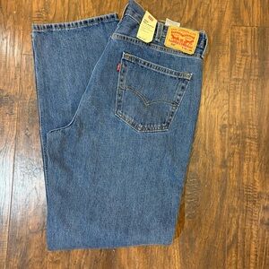 NWT Levi’s 550 Relaxed Fit Jeans Men’s 38x34 – Classic Blue